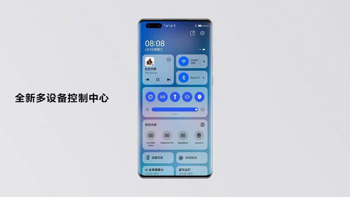 鴻蒙手機(jī)界面。供圖