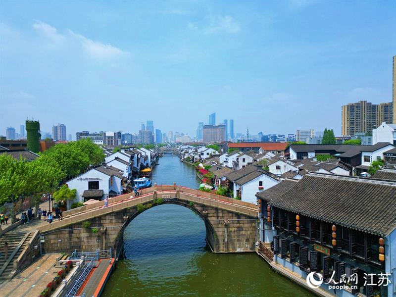 清名橋歷史文化街區(qū)一景。人民網(wǎng)記者 王繼亮攝